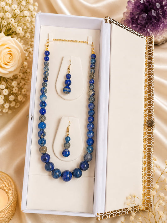 Lapis Lazuli Premium Necklace Set