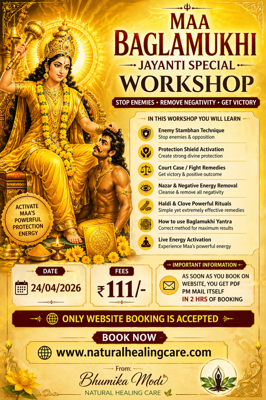MAA BAGLAMUKHI JAYANTI SPECIAL WORKSHOP