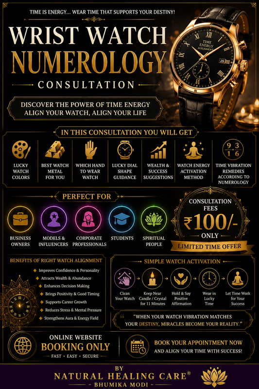 WRIST WATCH NUMEROLOGY CONSULTATION