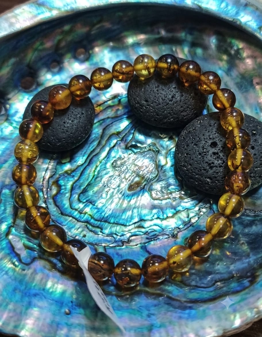 Amber Bracelet (Premium Quality) – Healing, Positivity & Protection