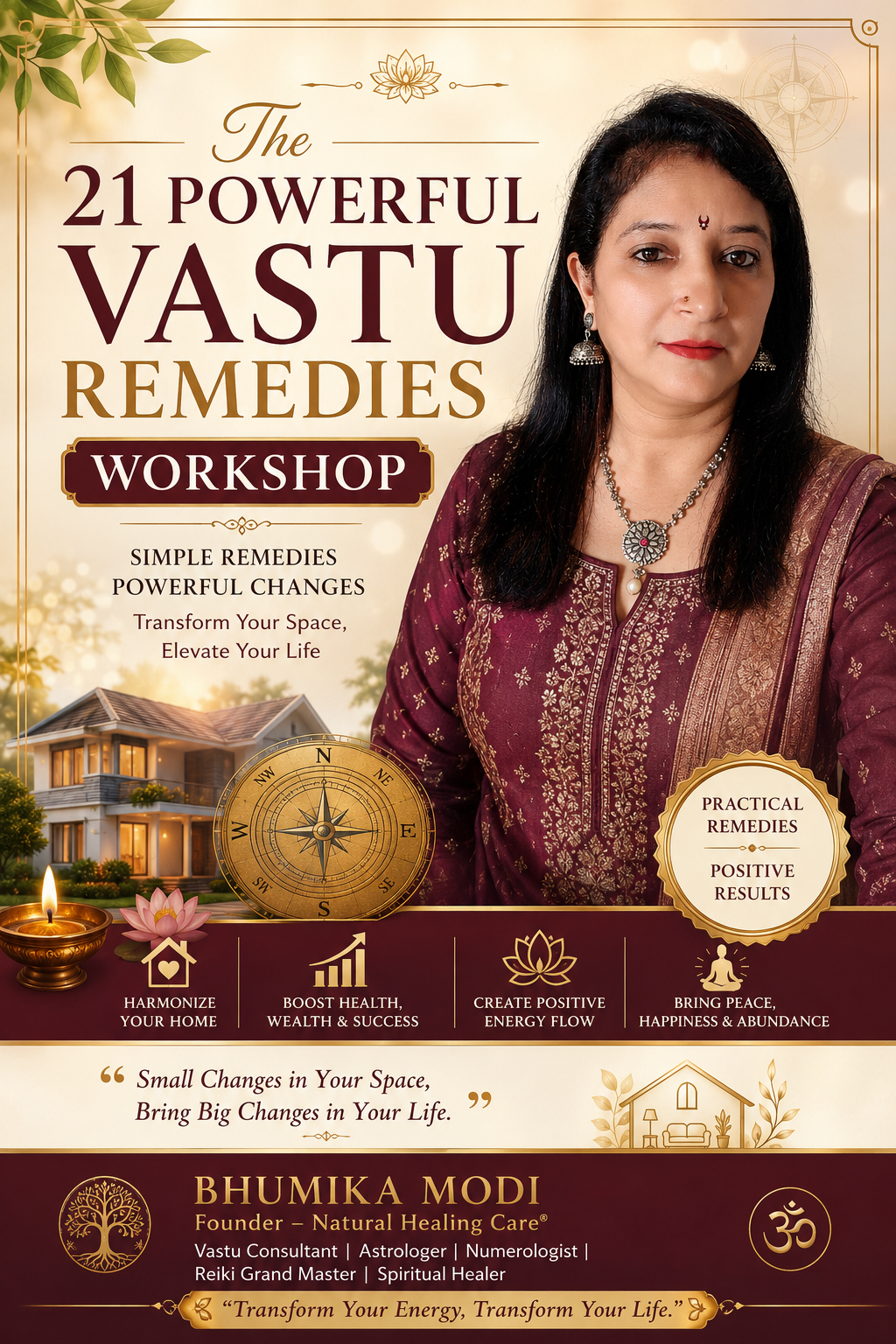 21 Powerful Vastu Remedies Workshop