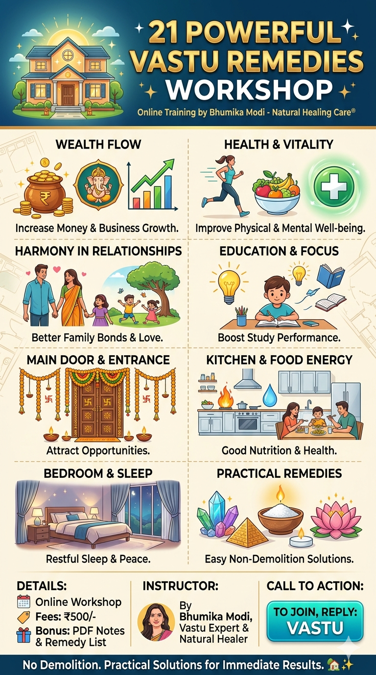 21 Powerful Vastu Remedies Workshop