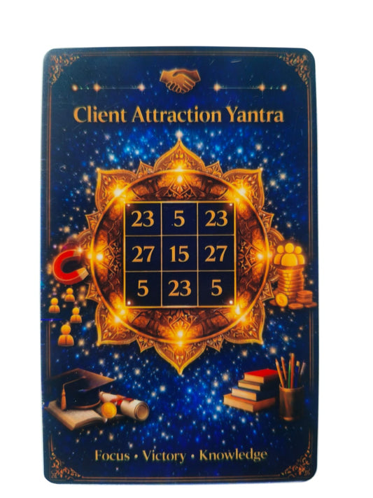 Client Attraction yantra card