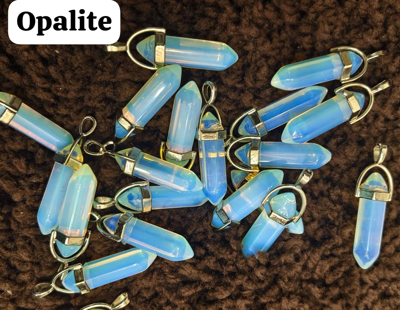 Opalite Pencil Pendant