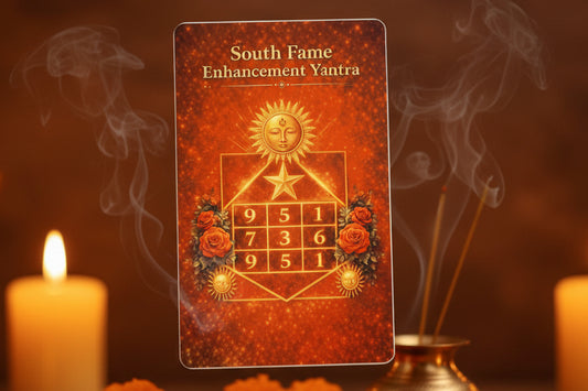 South Fame Enhancement yantra card