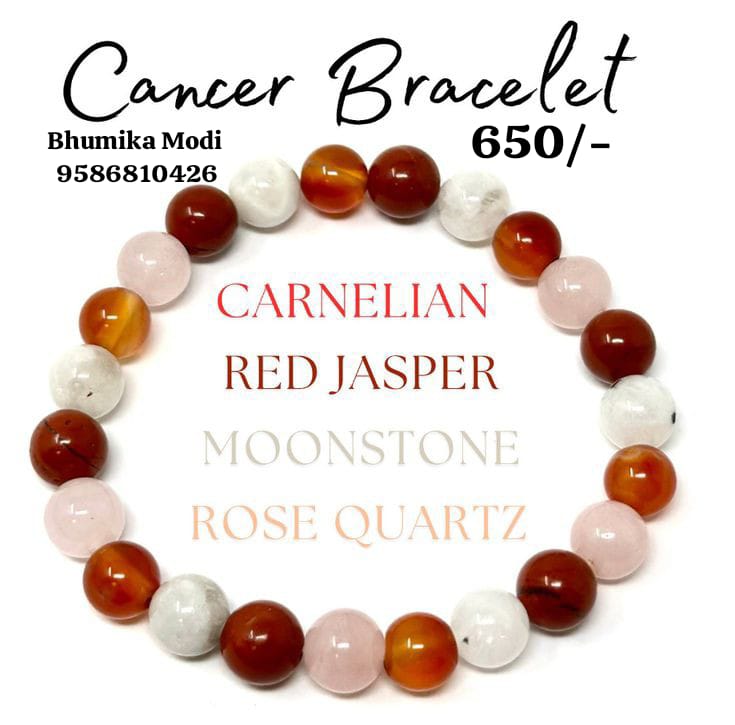 Cancer Crystal Bracelet