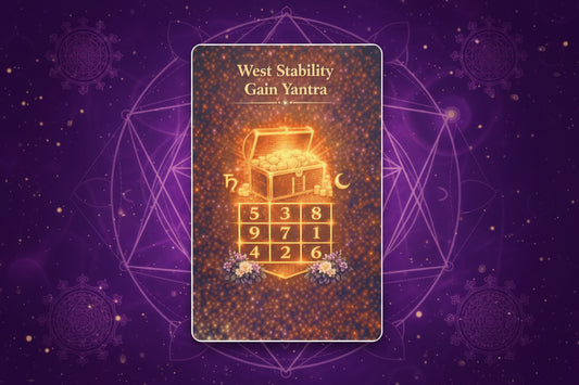 West Stability Gain Yantra Card